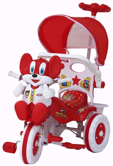 Baby Parental Tricycle  Red