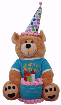 Happy Birthday Teddy Bear( with cake ),happy birthday online
