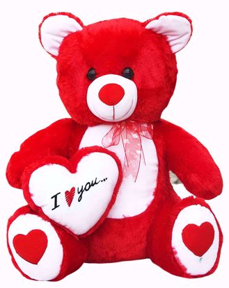 Teddy with I Love You Heart, Red , I Love You Heart teddy bear online