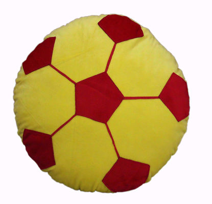 Football pillow-yellow   14- inches-,football pillow online