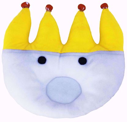 crown  Baby Pillow, White/Yellow, crown baby pillow online