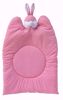 Bunny Mattress with Bolsters and Pillow (Pink) - MT-09_Pink_Bunny,baby girl crib bedding online