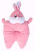 Bunny Mattress with Bolsters and Pillow (Pink) - MT-09_Pink_Bunny,baby girl crib bedding online