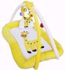 Baby Super Soft  Playgym Cum Play Mat, Cream/Lemon,best baby play gym online