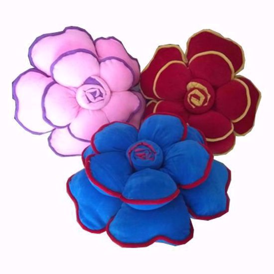 flower-pillow-pink-red-sky blue,rose print cushions online