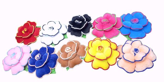 flower- pillow-set-of-10-Multi Color,envogue floral pillows online