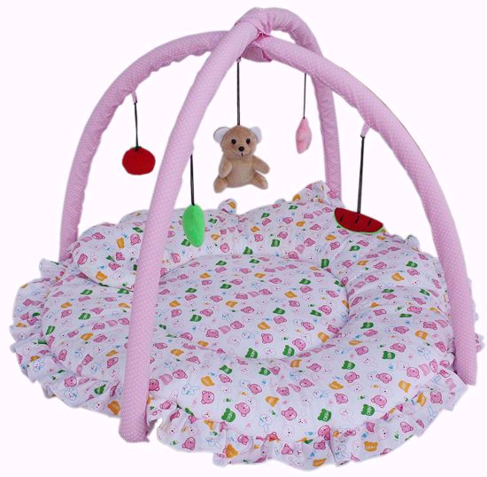 Baby Play Gym Round Pink