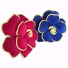 Picture of Flower Pillow Red And Nevi Blue
