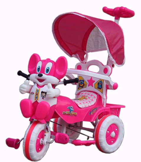 Baby Parental Tricycle  Pink