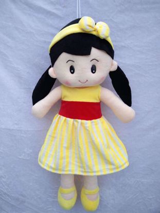 Picture of Rag Doll Yellow 80 cm