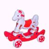 Baby Horse Rider - white and red