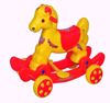 Baby Horse Rider Red & Yellow