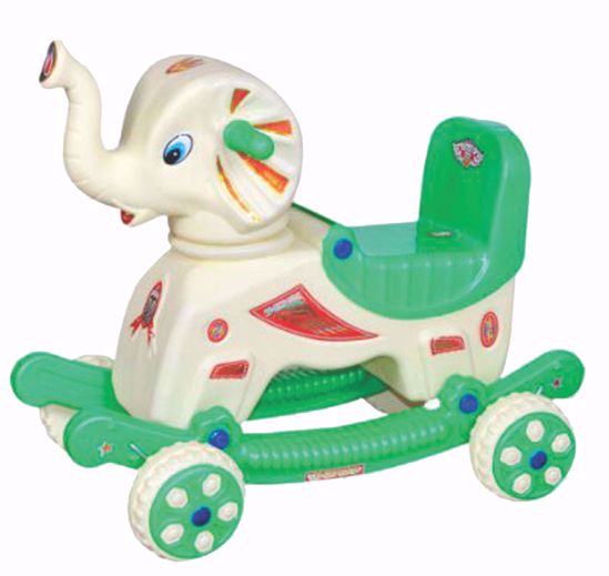 Musical baby Elephant Rider Creem & Green,elephant and rider online