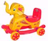 Baby Musical Elephant Rider  Yellow & Red