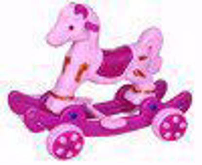 Baby Horse Rider - pink and purple
