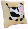 Happy Cow Stuffed Cushion 16x16,cow print cushion online