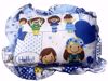 Baby Mattress with Mosquito Net (Blue) - MT-02-Blue,mattress with mosquito net online
