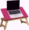 Laptop Desk Bed Student Study Meal Table -Pink