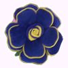 Flower-Pillow- Blue