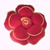 Flower-Pillow- Red