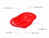 Bathing Tub-And Sling Combo-Red
