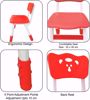 Height Adjustable Chair-Red 