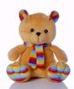 Muffler Teddy Bear-Brown