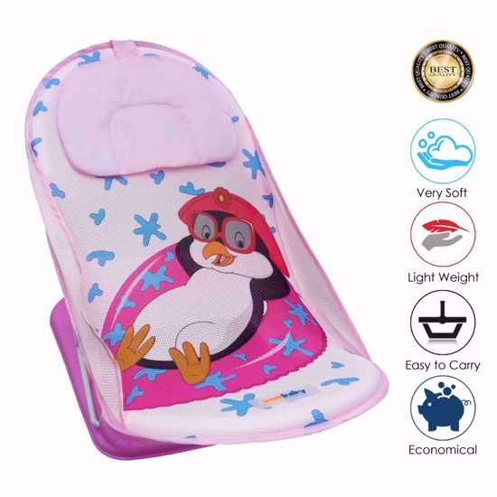 Baby Bather Penguin-Pink