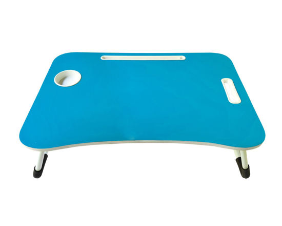 Wooden Bed Table -Blue