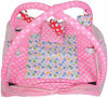 Baby Play Gym with Mosquito Net and Baby Bedding Set -Pink