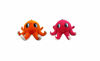 Octopus 23 cm -Pink & Orange