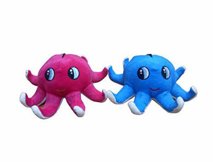 Baby Octopus Soft Toys 23 Cm -Blue & Pink