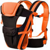 4-in-1 Adjustable Baby Carrier Bag- Orange