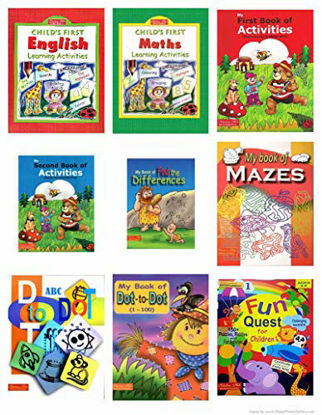 Picture of Scholars Hub Pre-Primary Activity Book -Set Of 9 Books