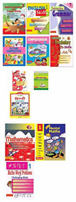 Picture of Scholars Hub Workbook Set For Class 1 English,Hindi, Maths, -Set Of 12 Books