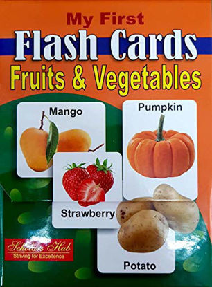 My First Flash Cards-Fruits & Vegetables