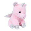 Picture of Cute Unicorn Soft Toy with Silver Horn and Silver Wings -Pink